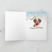 Brittany Santa nimmt so lange Karten (Innenseite)