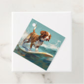Brittany Spanel Beach Surfmalerei Geschenkanhänger (Beispiel)