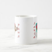 Brittany Spanel Santa Paws Kaffeetasse (Mittel)