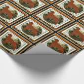 Brittany Spanel Sporting Dog Geschenkpapier (Ecke)