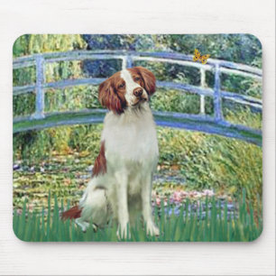 Brittany Spaniel 3 - Brücke Mousepad