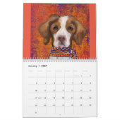 Brittany Spaniel Calendar Kalender (Jan 2027)