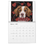Brittany Spaniel Calendar Kalender (Feb 2027)
