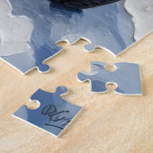 Brittany Spaniel Christmas Red Truck Holiday Puzzle (Seite)