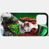 Brittany Spaniel Fahrrad St. Patrick's Day Case-Mate iPhone Hülle (Rückseite (Horizontal))