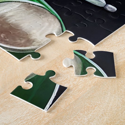 Brittany Spaniel Fahrrad St. Patrick's Day Puzzle (Seite)