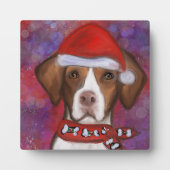 Brittany Spaniel Fotoplatte (Vorderseite)