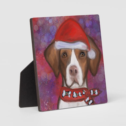 Brittany Spaniel Fotoplatte (Vorderseite)