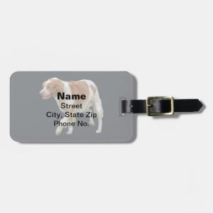 Brittany Spaniel Gepäckanhänger