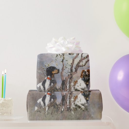 Brittany Spaniel Geschenkpapier (Partygeschenke)