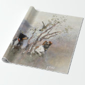 Brittany Spaniel Geschenkpapier (Ungerollt)