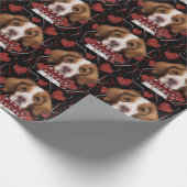 Brittany Spaniel Geschenkpapier (Ecke)