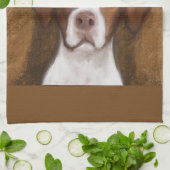 Brittany Spaniel Geschirrtuch (Gefaltet)