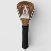 Brittany  Spaniel  Golf Headcover (Vorderseite)