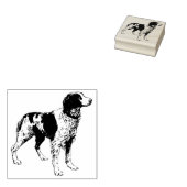 Brittany Spaniel Gummistempel (Stempel)