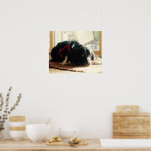 Brittany Spaniel Hund Poster (Küche)
