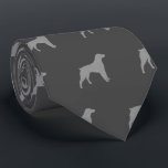 Brittany Spaniel Hunde Silhouetten Muster Krawatte<br><div class="desc">Diese originelle Bretagne Spaniels-Hals-Krawatte ist ein tolles Geschenk für Hundedads! Diese coole Krawatte ist in verschiedenen Farbtönen erhältlich und macht für alle, die eine Bretagne Liebe haben, eine Aussage. Ein phantastisches Geschenk für den Typ, der eine Krawatte für Geschäftsreisen oder für besondere Veranstaltungen wie z.B. Urlaubsprogramme, HUNDEZUCHTVERBAND-Hundeausstellungen und Hochzeiten trägt....</div>