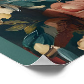 Brittany Spaniel In Suit Poster, Brittany Poster (Ecke)