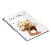 Brittany Spaniel, Jagd Fasan Coffee Tasse T-Sh Notizblock (Rechte Seite)