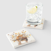 Brittany Spaniel, Jagd Fasan Coffee Tasse T-Sh Steinuntersetzer (Seitenansicht)