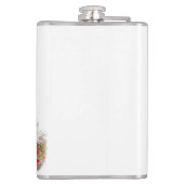 Brittany Spaniel, Jagdparasant Flachmann (Rückseite)