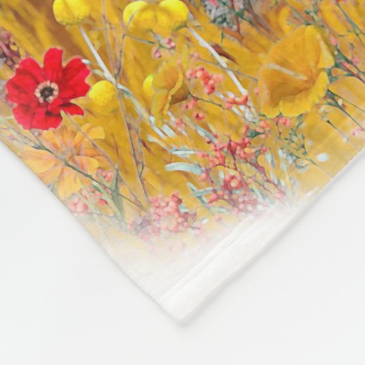 Brittany Spaniel, Jagdparasant Fleecedecke (Ecke)