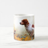 Brittany Spaniel, Jagdparasant Kaffeetasse (Mittel)