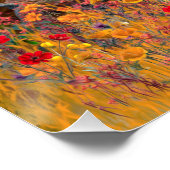 Brittany Spaniel, Jagdparasant Poster (Ecke)