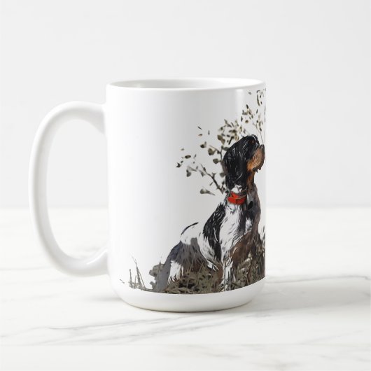 Brittany Spaniel Kaffeetasse (Links)