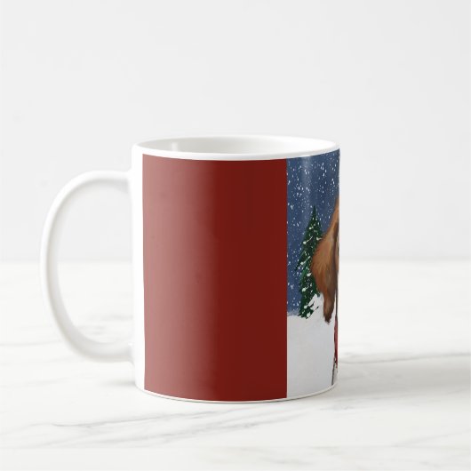 Brittany Spaniel Kaffeetasse (Links)