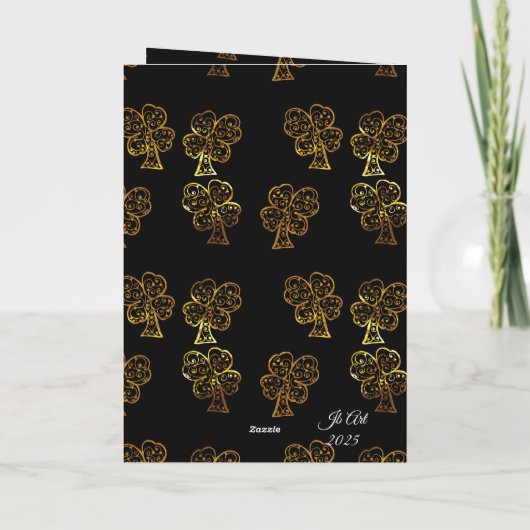 Brittany Spaniel Karte (Rückseite)