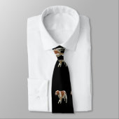 Brittany Spaniel Krawatte (Gebunden)