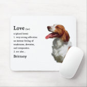 Brittany Spaniel Kunstgeschenke Mousepad (Mit Mouse)
