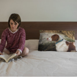 Brittany Spaniel - Kupfer Kissen