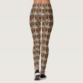 Brittany Spaniel Leggings (Rückseite)
