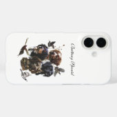 Brittany Spaniel , Leidenschaft für Vögel Case-Mate iPhone Hülle (Rückseite (Horizontal))