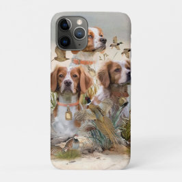 Brittany Spaniel , Leidenschaft für Vögel Case-Mate iPhone Hülle