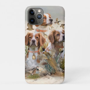 Brittany Spaniel , Leidenschaft für Vögel Case-Mate iPhone Hülle