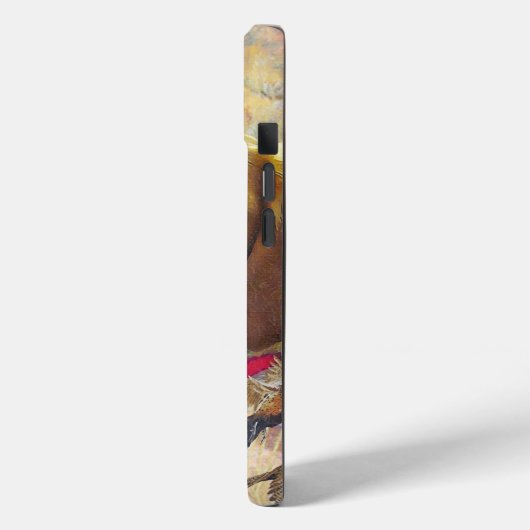 Brittany Spaniel , Leidenschaft für Vögel Case-Mate iPhone Hülle (Rückseite / Links)