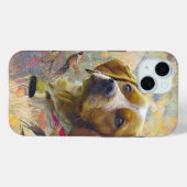 Brittany Spaniel , Leidenschaft für Vögel Case-Mate iPhone Hülle (Rückseite (Horizontal))