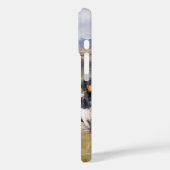 Brittany Spaniel , Leidenschaft für Vögel Case-Mate iPhone Hülle (Rückseite / Links)