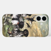 Brittany Spaniel , Leidenschaft für Vögel Case-Mate iPhone Hülle (Rückseite (Horizontal))