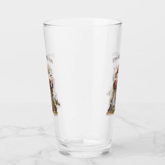 Brittany Spaniel , Leidenschaft für Vögel Glas (Rechts)