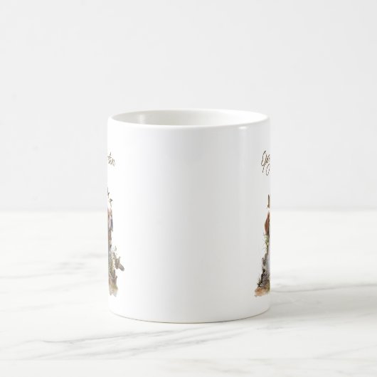 Brittany Spaniel , Leidenschaft für Vögel Kaffeetasse (Mittel)