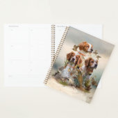 Brittany Spaniel , Leidenschaft für Vögel Planer (Anzeige)