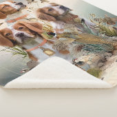 Brittany Spaniel , Leidenschaft für Vögel Sherpadecke (3/4)