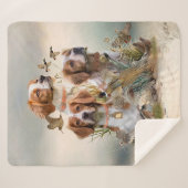 Brittany Spaniel , Leidenschaft für Vögel Sherpadecke (Vorderseite (Horizontal))