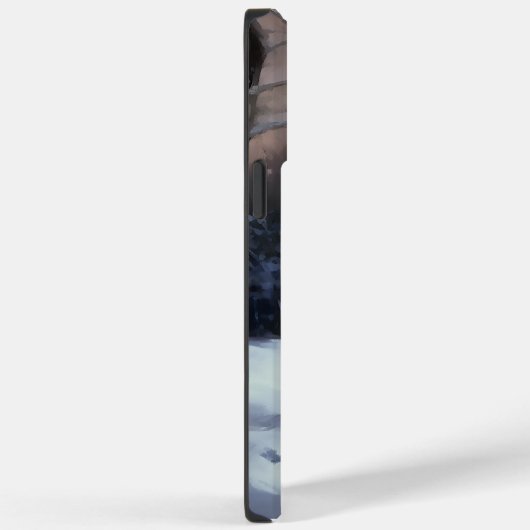 Brittany Spaniel Let It Snow Weihnachten Case-Mate iPhone Hülle (Rückseite / Rechts)