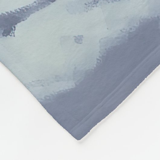 Brittany Spaniel Let It Snow Weihnachten Fleecedecke (Ecke)