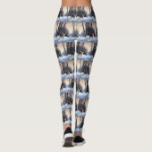 Brittany Spaniel Let It Snow Weihnachten Leggings (Rückseite)